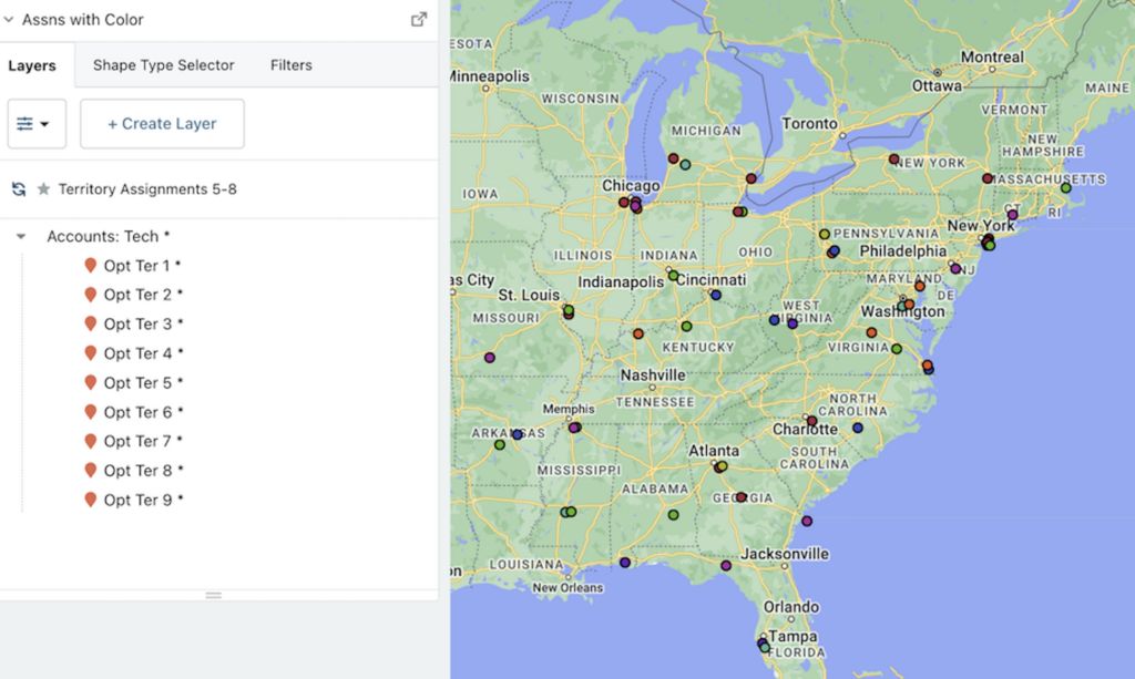 Ascent Cloud Summer Release - Territory Planner Non Geographic Optimization